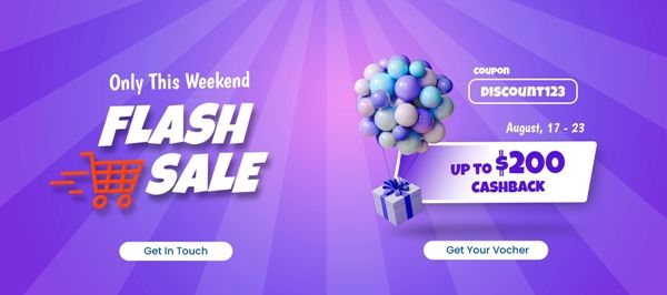 Flash Sale Banner